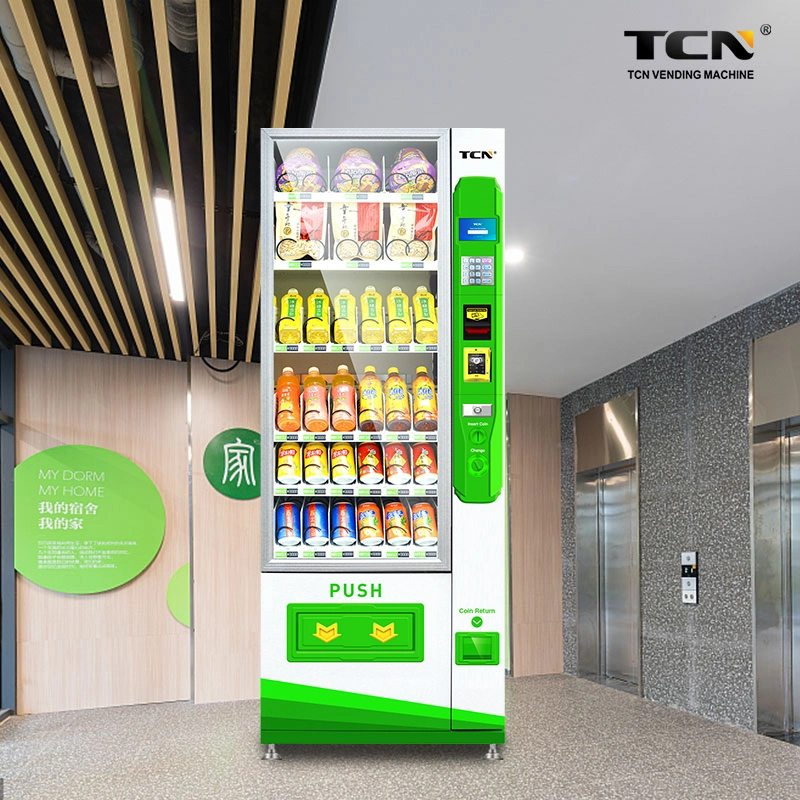 Tcn vending machine avec système de réfrigération pour les boissons Snacks