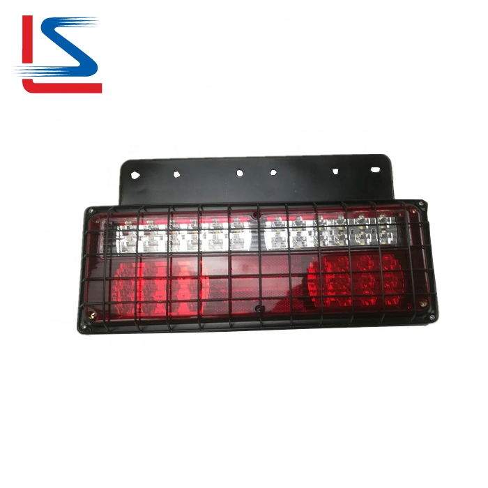 مصباح LED الخلفي الأوتوماتيكي لمؤشر Isuzu ELF/NPR/NHR 1993 55 LED 24 فولت مع مكواة 213-1907 R 8-94257419-0 L 8-94257420-2