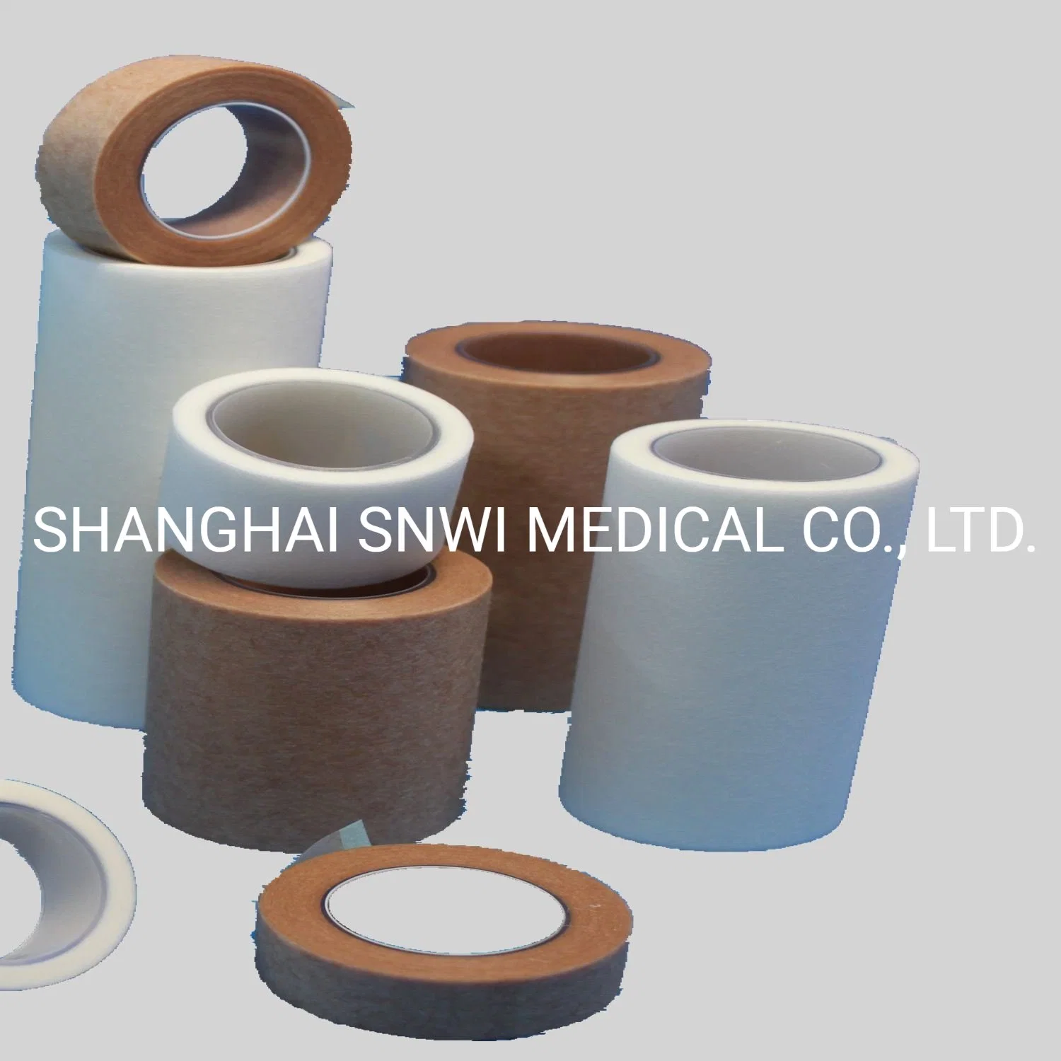 Medical Surgical Transparent Washable Self-Adhesive PE Tape with or Without Cutter