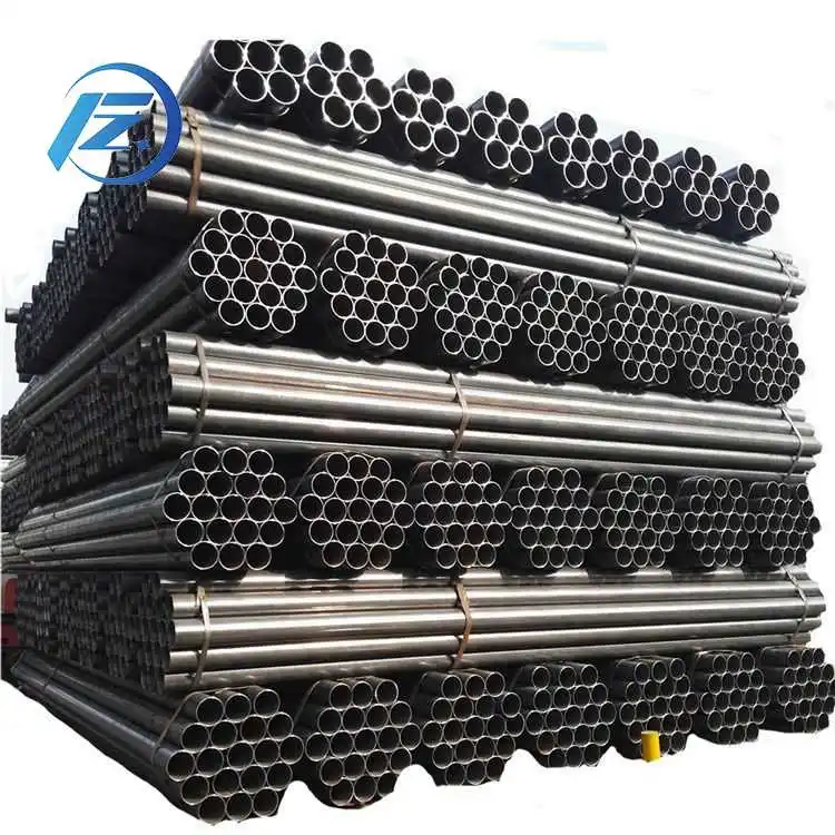 25mm Structural Steel Tube Longitudinal Welded Pre Gi Galvanized Steel Pipe 6 Meter Scaffolding Galvanized Round Pipe