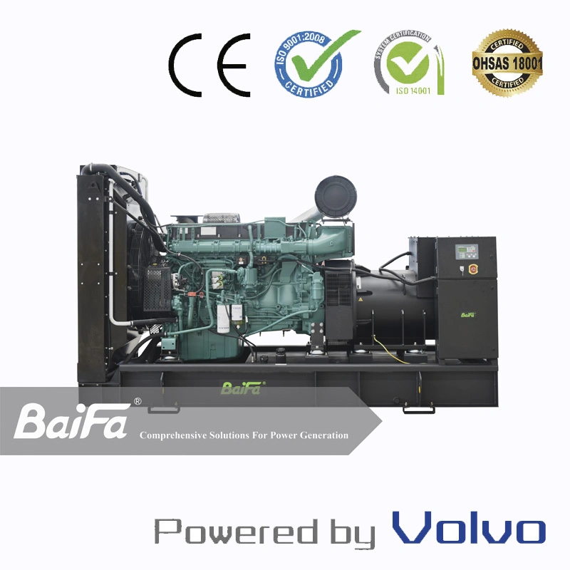 550kw Open Type Electric Power Gas/Diesel Generator Set Powered by Volvo Engine