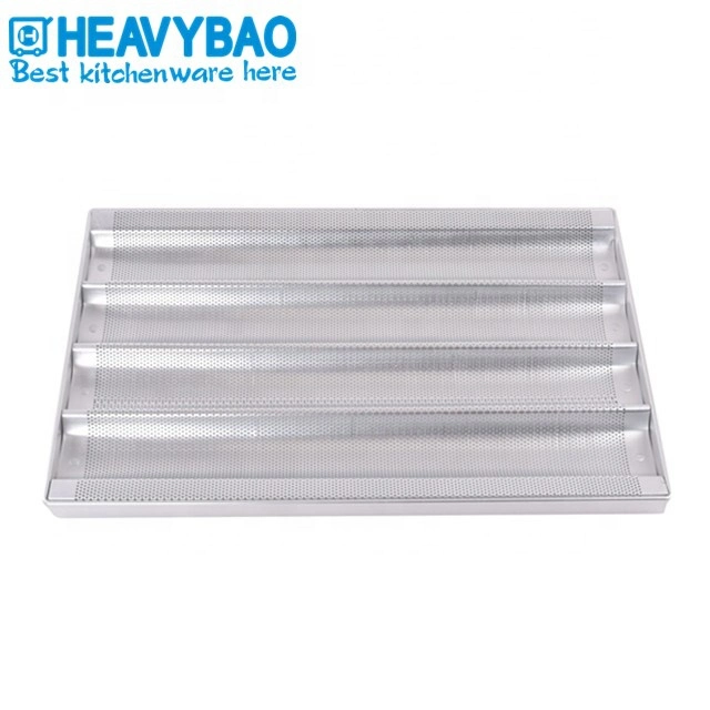 Heavybao High quality/High cost performance Commercial Aluminized Flat Cookie Bread Cake Baking Tray