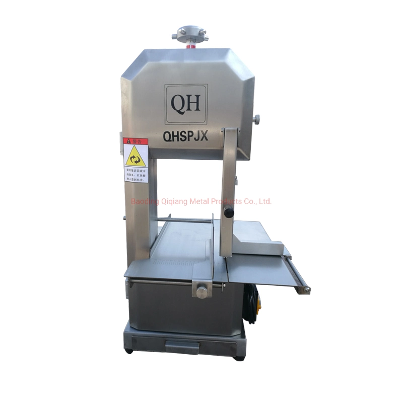 Qh260A 1,1kW máquina para picar alimentos congelados Corte de carne de altas prestaciones Máquina de aserrado de huesos precio de fábrica Hoja de esmeriladora de pescado de sierra de hueso Máquina