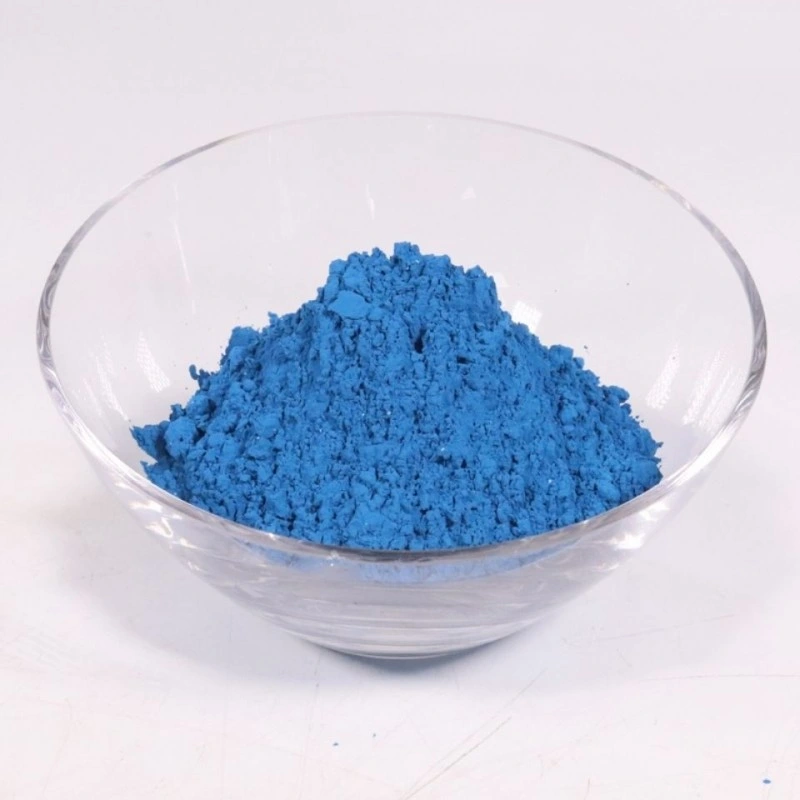 Anorganisches Pulver Keramik Glaze Pigmente Hochtemperatur Kochgeschirr Türkis Blau Farbe