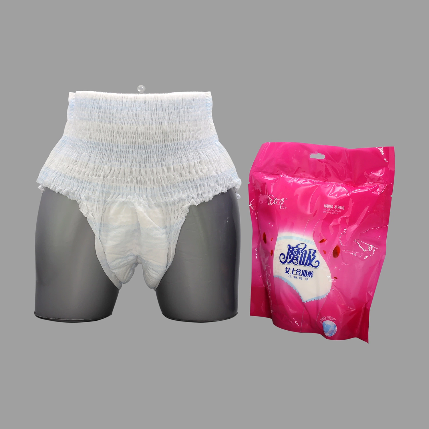 Cheap Disposable Adult Elderly Pull UPS Panties Type Incontinence Diaper Thick Printed Wholesale Girl Men for 4extra Large