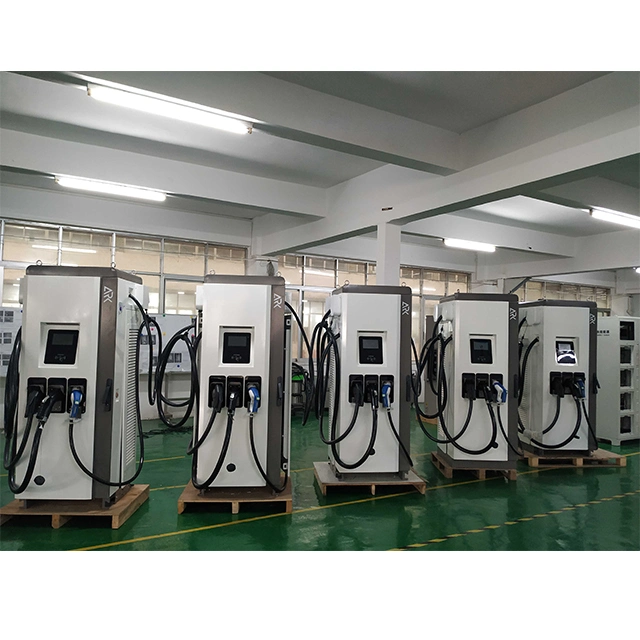 Charging Pile Point 3 in 1 150kw DC Electric Vehicle Charging Vending Station