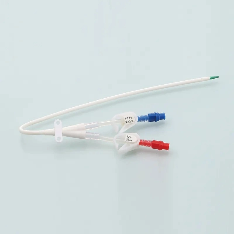 CE/ISO Pigtail Double Lumen Central Venous Catheter with Advantage Price