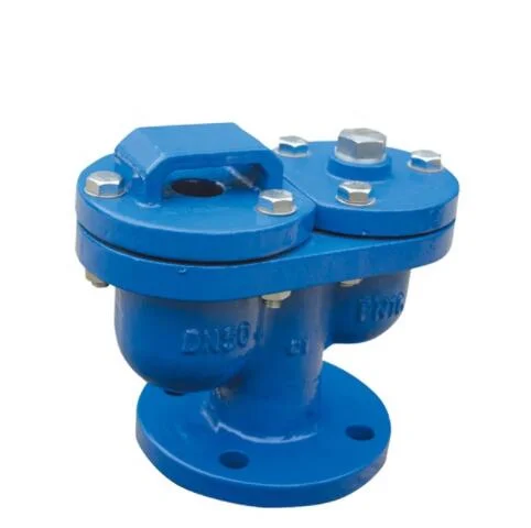 Ductile Iron Double Ball Orifice Air Release Valve with Flange End