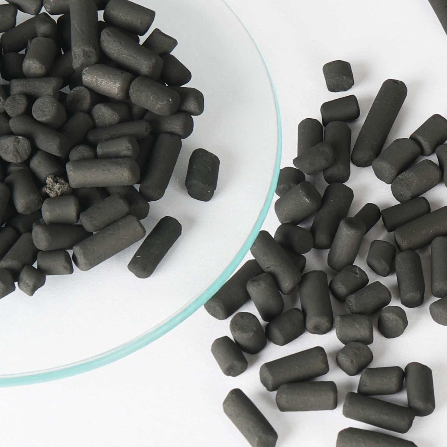 1000 G Per Mg Iodine Value Black Coal Columnar Activated Carbon Applied in The Field of Gas Purification