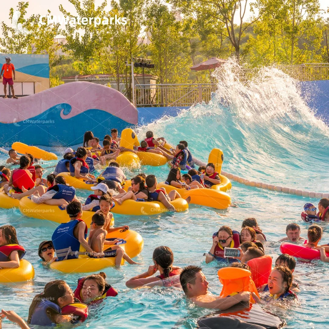 Machine à vagues de pression du vent Équipement de parc aquatique Équipement de piscine à vagues