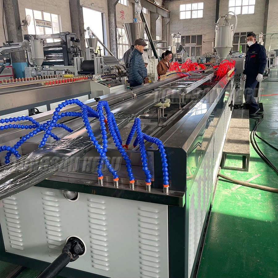 HDPE Foam Board Extrusion Machine Plastic Lumber Machine Plastic Profile Production Line