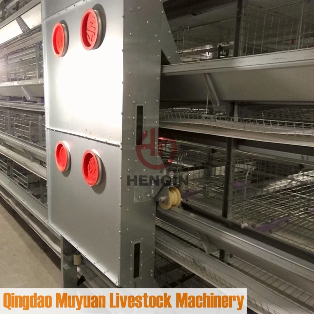 5-Tier Poultry Farm Battery Layer Chicken Cage for Livestock Machinery