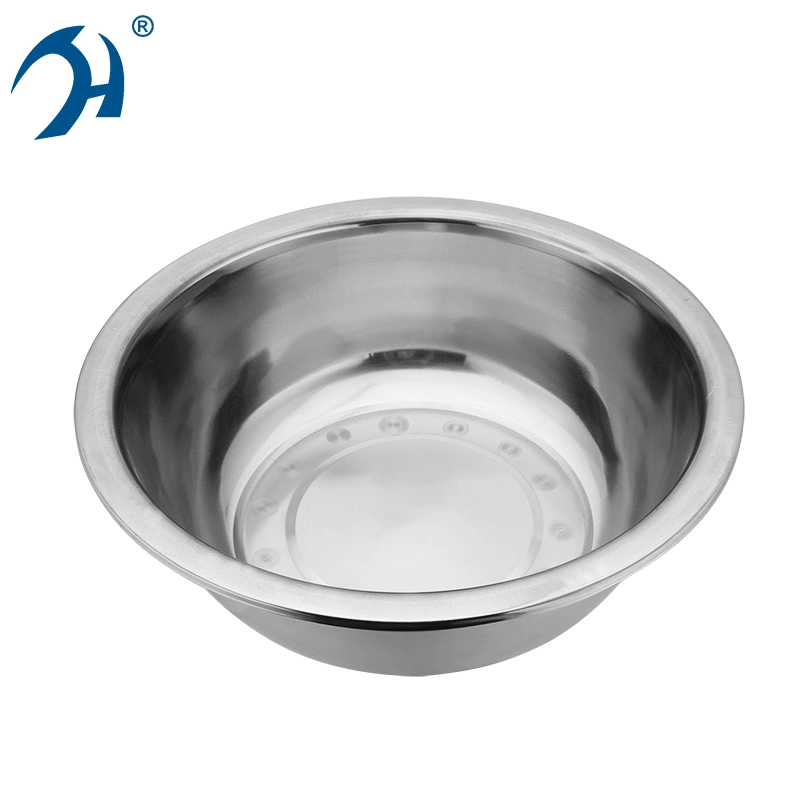 Large Round Bowl Various Sizes Stainless Steel Basin Vegetable Fruit Food Bowl