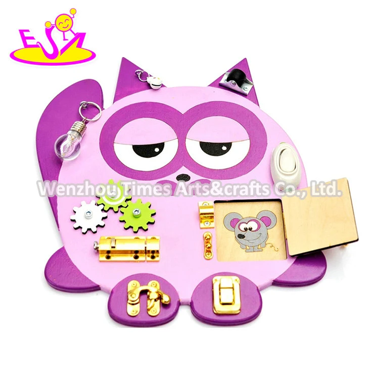 2021 Best-Selling DIY Civet Cat Busy Board for Kids W12D266