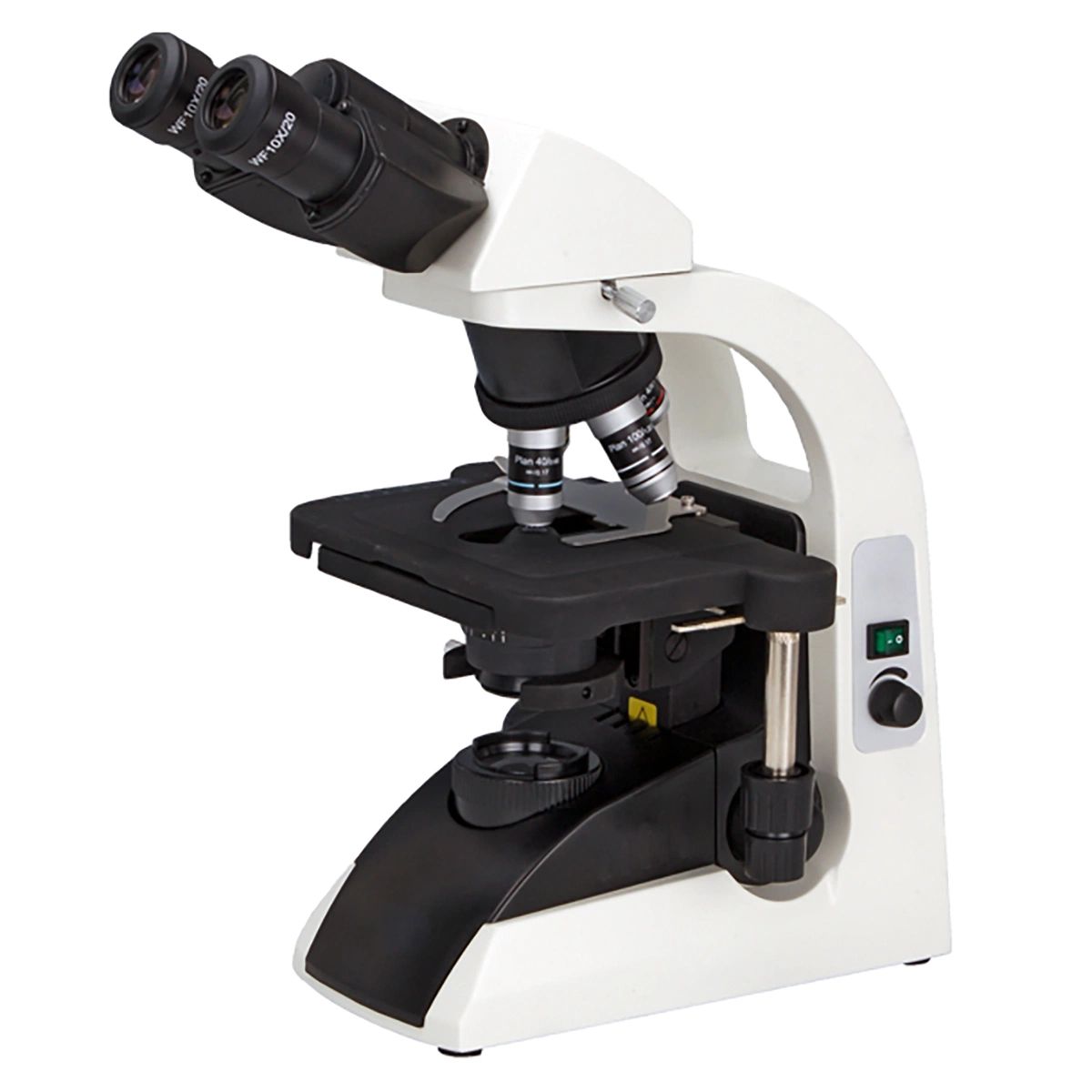 Biological Microscope with Screen and Camera