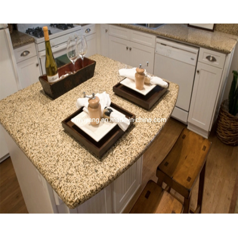 Natural Stone Granite Kitchen Countertop Slab/Tile/Vanitytop with Bathroom/Flooring/Wall Granite Supplier