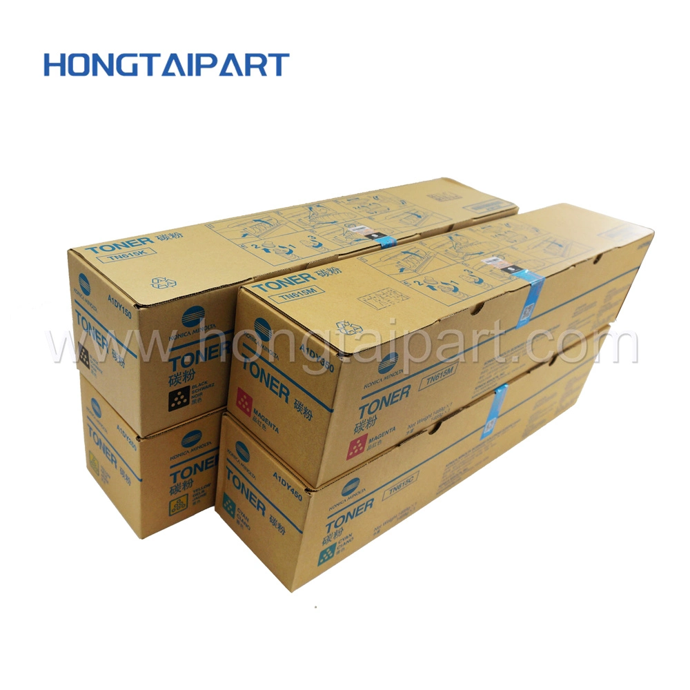 Toner Cartridge for Minolta Bizhub Press C8000 A1dy130 A1dy230 A1dy330 A1dy430 Tn615K Tn615y Tn615m Tn615c