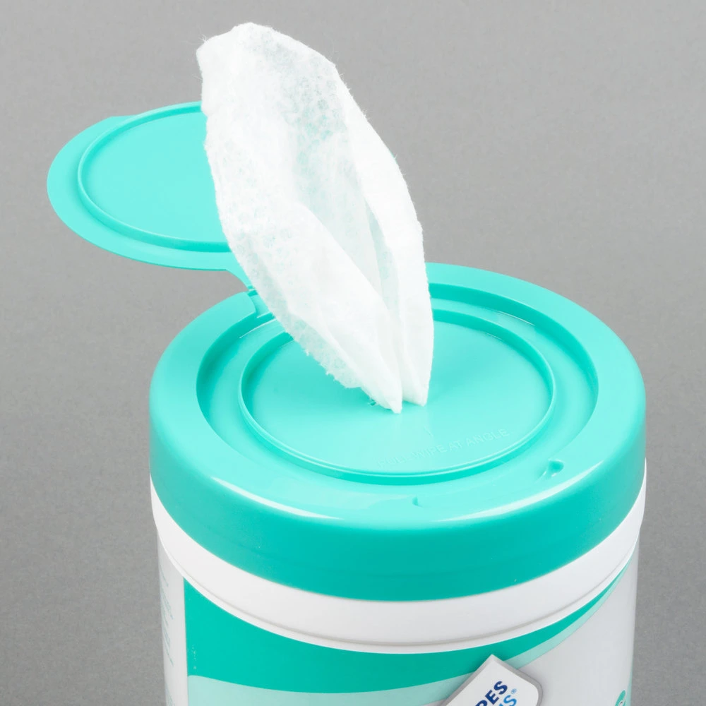 70cts Canister Pack Alcohol Antibacterial Wipes