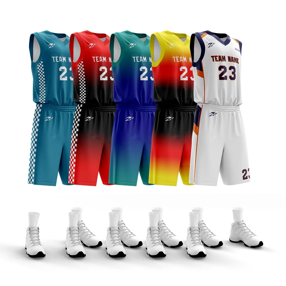 Freies Design Basketball Tragen Uniform Junge Volle Sublimation Custom Logo Throwback Basketball Trikot für Herren Kinder