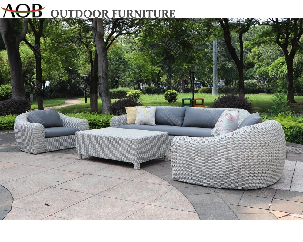 Modern Patio Garden Hotel Home Rattan Wicker Outdoor Sofa Lounge Set Furniture