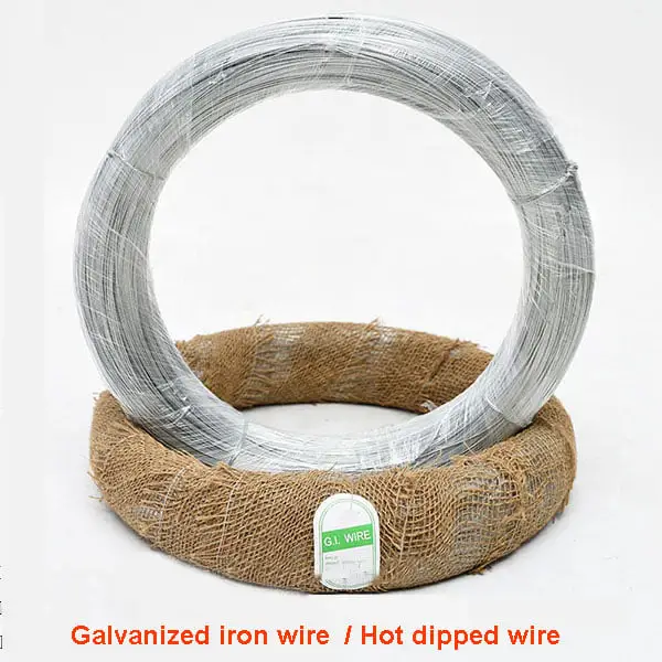 O fio de ligação do ferro galvanizado Gi fio de ligação de aço para amarração com Perfis de Material de construção fabricados na China