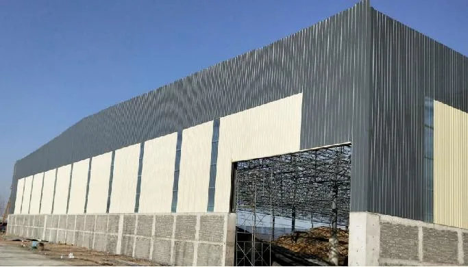 'eco-First-Class' Steel Structure Shed: Super-Large Span, Closed Storage, More Environmentally Friendly Green Storage and Transportation Method