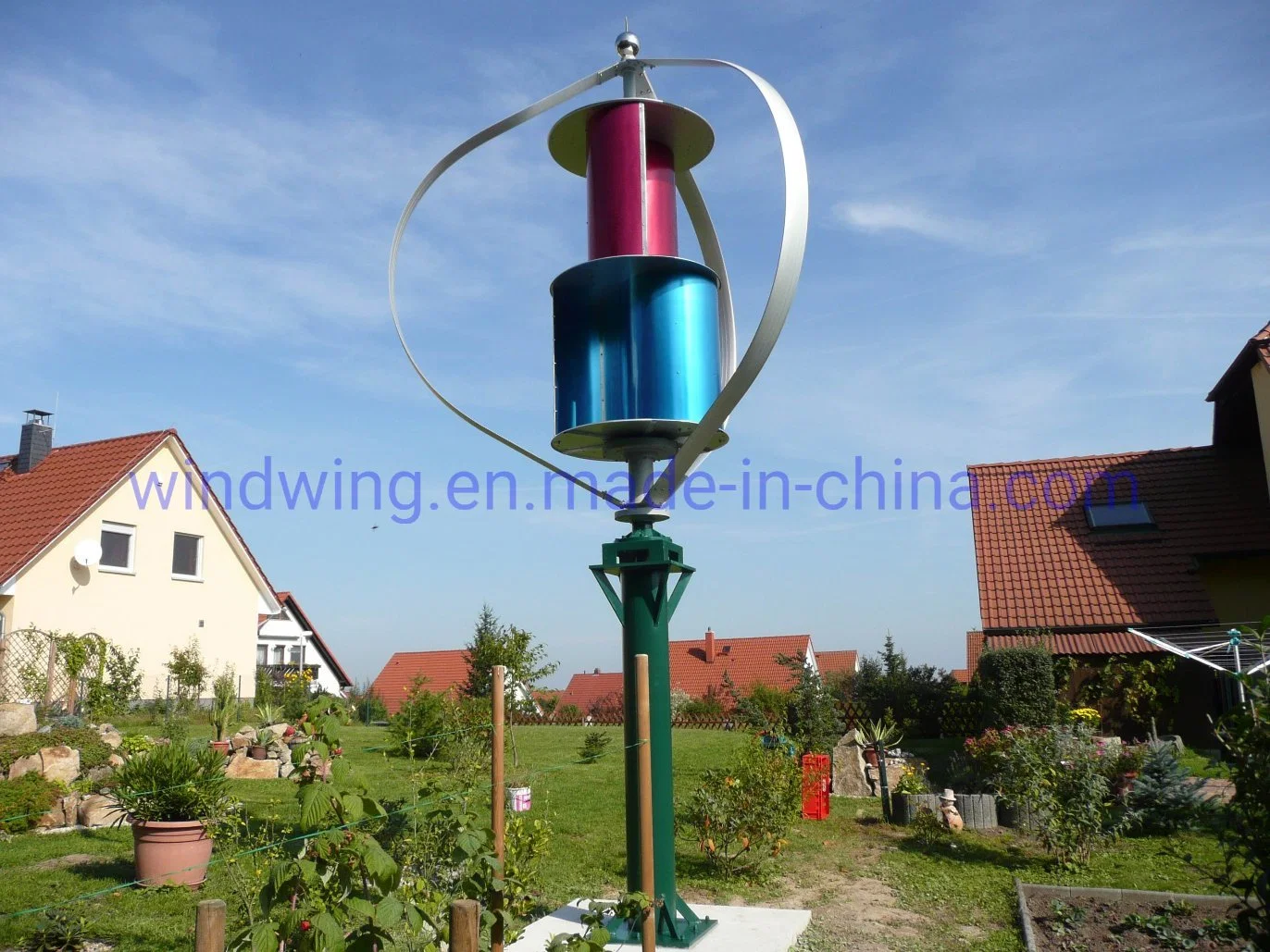 3kW Windenergieanlage 1kw 2kw 3kw 5kw 10kw Vertikaler Wind Turbinengenerator (Windgenerator 200W -10KW)