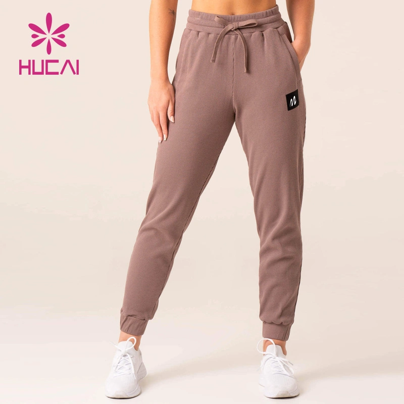 ODM Custom High Quality Summer Slim Fit pantalones de gimnasio para Pantalones deportivos para mujer