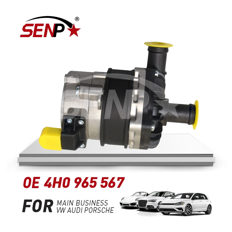 Système de refroidissement Senp Auto de la pompe d'eau auxiliaire 4H0 965 567 a 4h0965567A 4H0 965 567 4H0965567 pour Audi A6 A7 A8 Q7 2.0L 3.0L