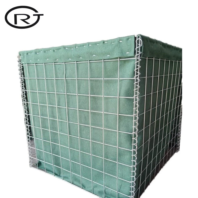 High Strength Big Sand Hesco Barrier Mil8 Military Sandbags Defensive Barrier