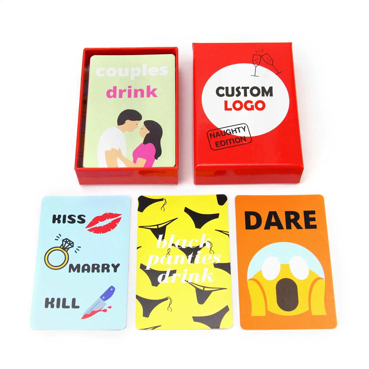 Custom Logo Wholesale Price Sublimation Blank Printing Chinese Trading Card Games