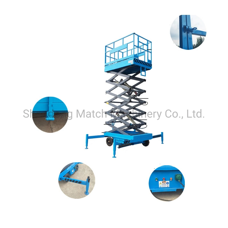 Hydraulic Lift Platform Hand Lift Table Platform Mobile Platform Manual Scissor Lift Platform