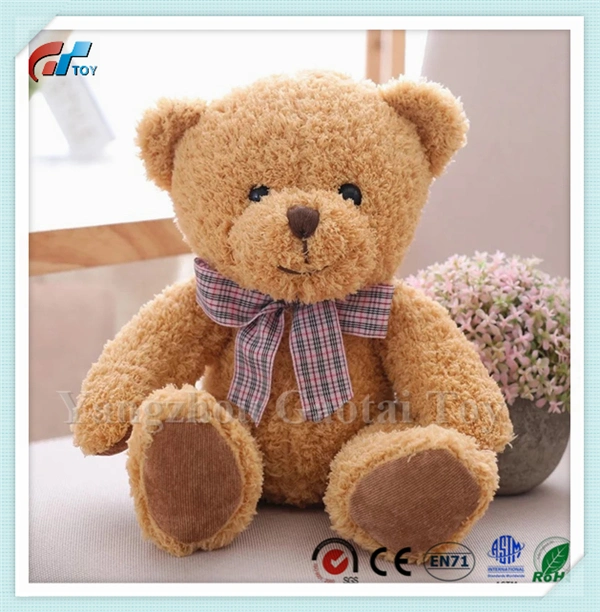 Custom Cuddle Christmas Teddy Bear Baby Soft Stuffed Jungle Animal Kids Plush Toy