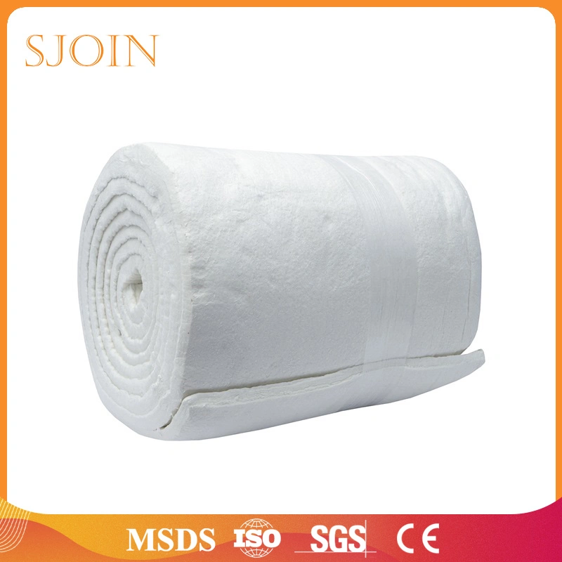 Refractory Material Insulation 1260 Thermawrap Insulation Ceramic Fiber Blanket Thermal Insulation Material for High Temperature Flue and Duct Bushing