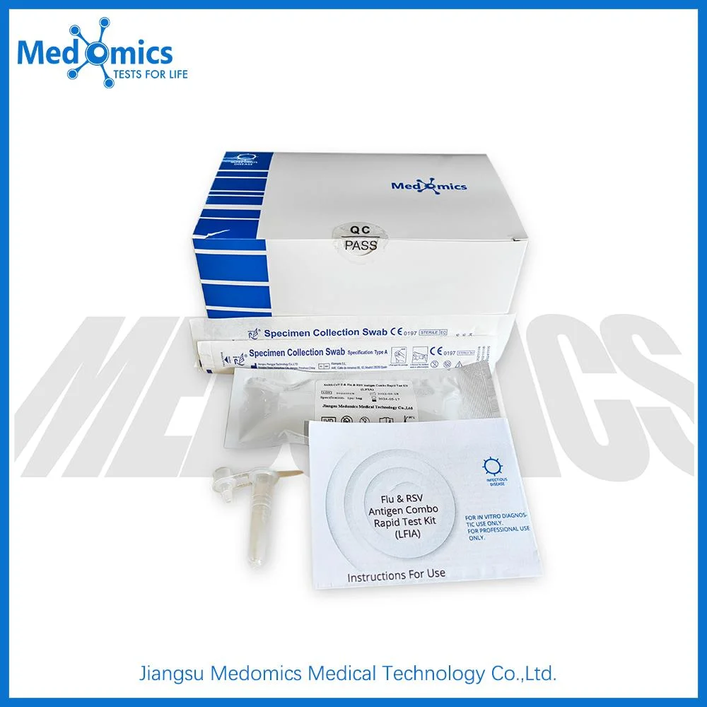 Virus/Flu a/B / Rsv Antigen 4 in 1 Combo Test Rapid Kit