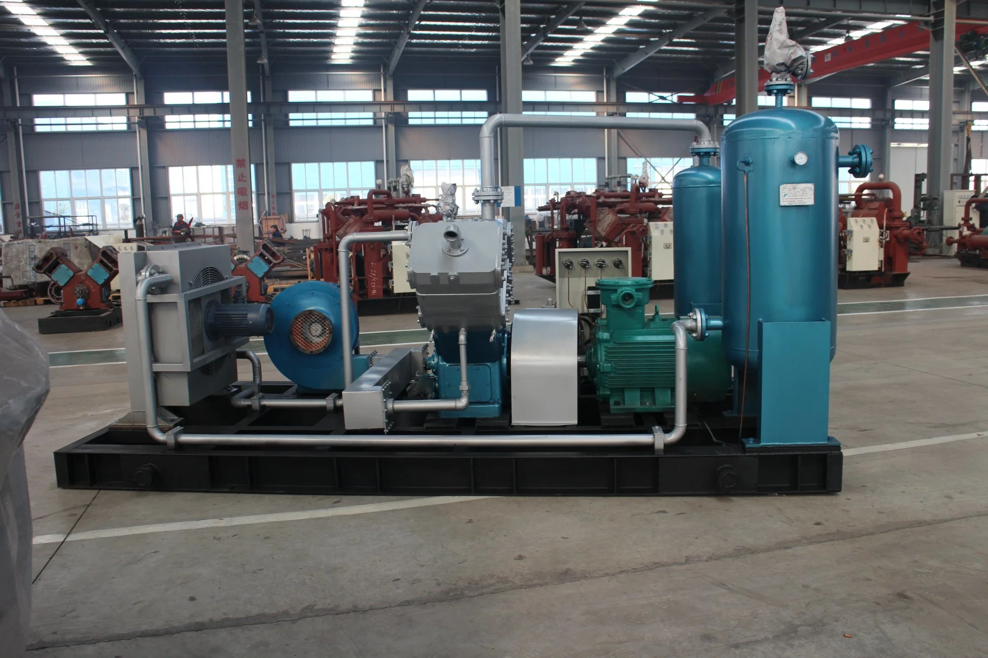 Vwf-2.4/6-10 Natural Gas Compressor Chinese Manufacturer of High-Efficiency Gas Turbochargers on Site Installation Guidance and on-Site Maintenance