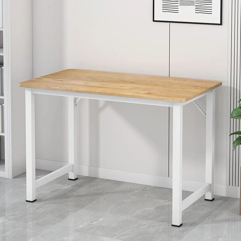 Wholesale/Supplier Different Style Computer Desk Office Furniture Wood Desk with Metal Base