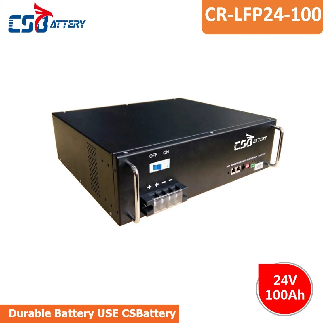 Csbattery 24V10ah 19inch Größe wartungsfreie Lithium-Eisen-Phosphat-Batterie Packung für Elektro-Bike/Power-Storage/Boo