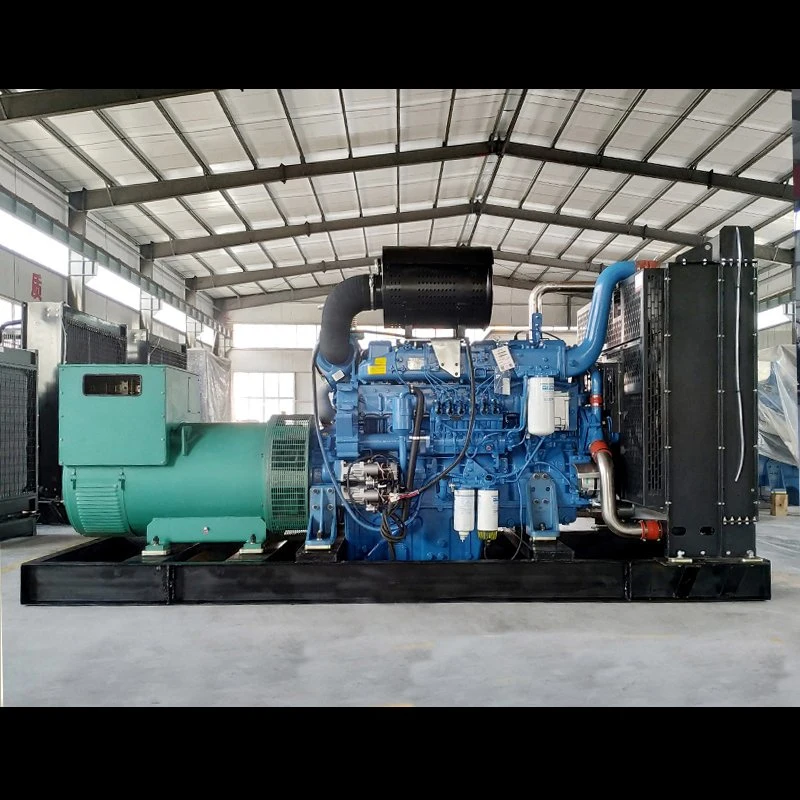 875kVA/960kVA/700 Motor de cobre puro de generador diesel de bastidor abierto de alta potencia Se utiliza comúnmente en minas de carbón con baja emisión de combustible Y baja emisión