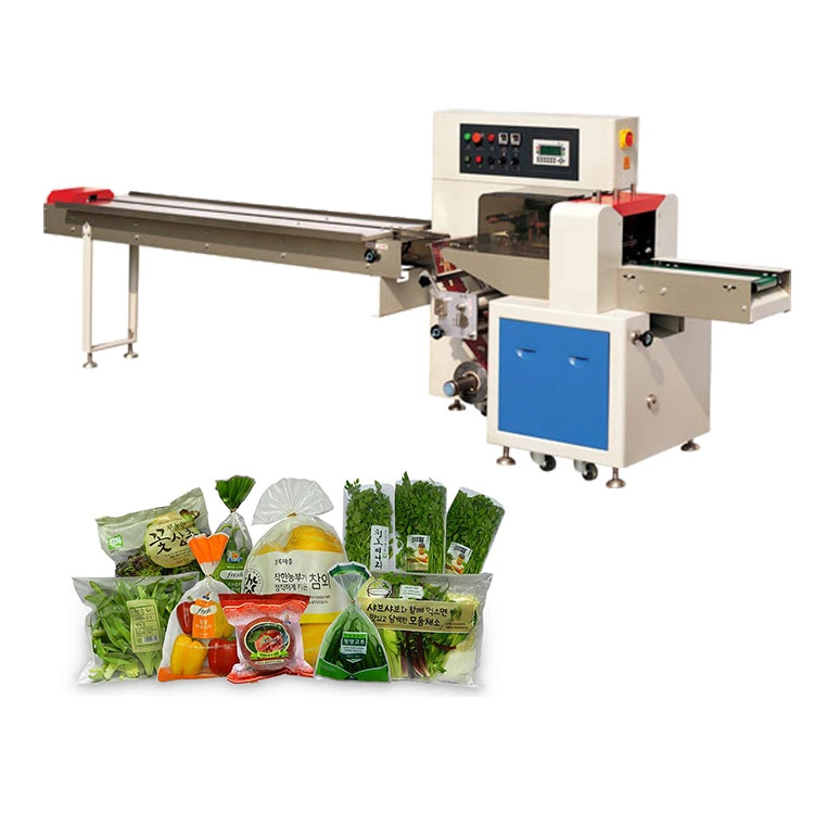 Automatic Flow Pillow Sugar Noddle Cookie Packing Machine