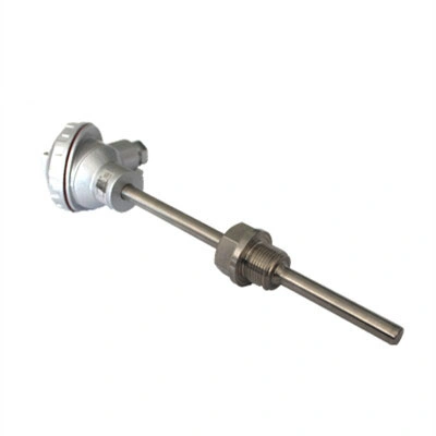 China Made Manufacturer 150&ordm; C Stainless Steel Probe Industry Temperature Sensor PT100 Probe Thermocouple