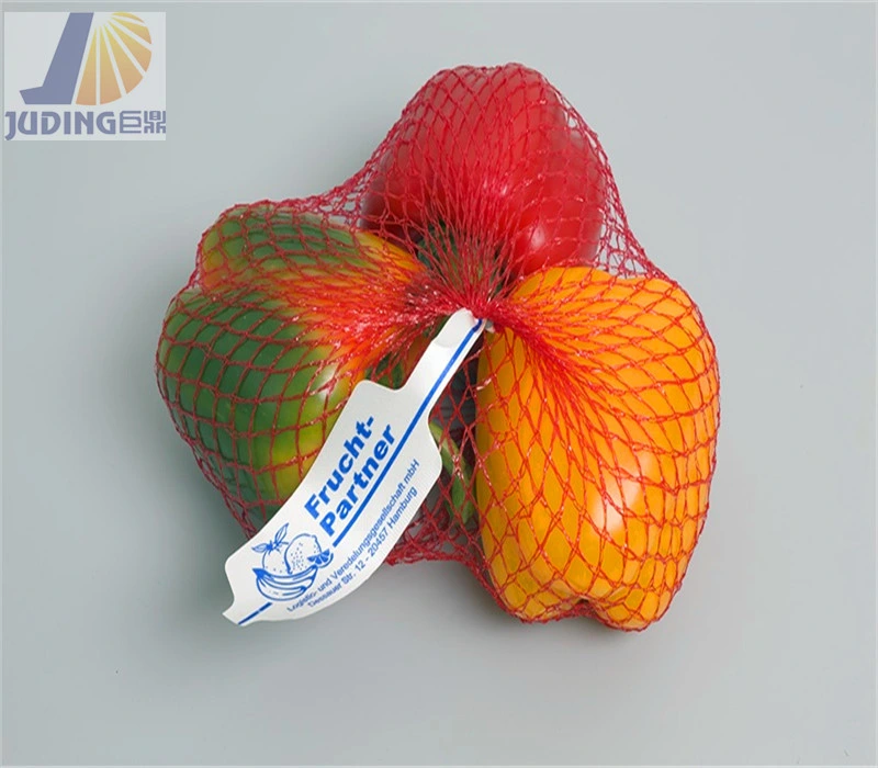 PE Knitted Tubular Net Roll Mesh Bag for Orange Fruits Packaging