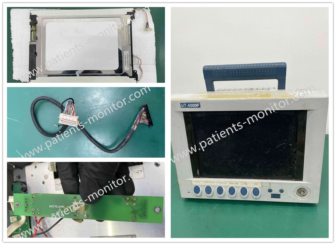 Philips Goldway Ut4000f Patient Monitor Display, Display Cable, Display Inverter Board