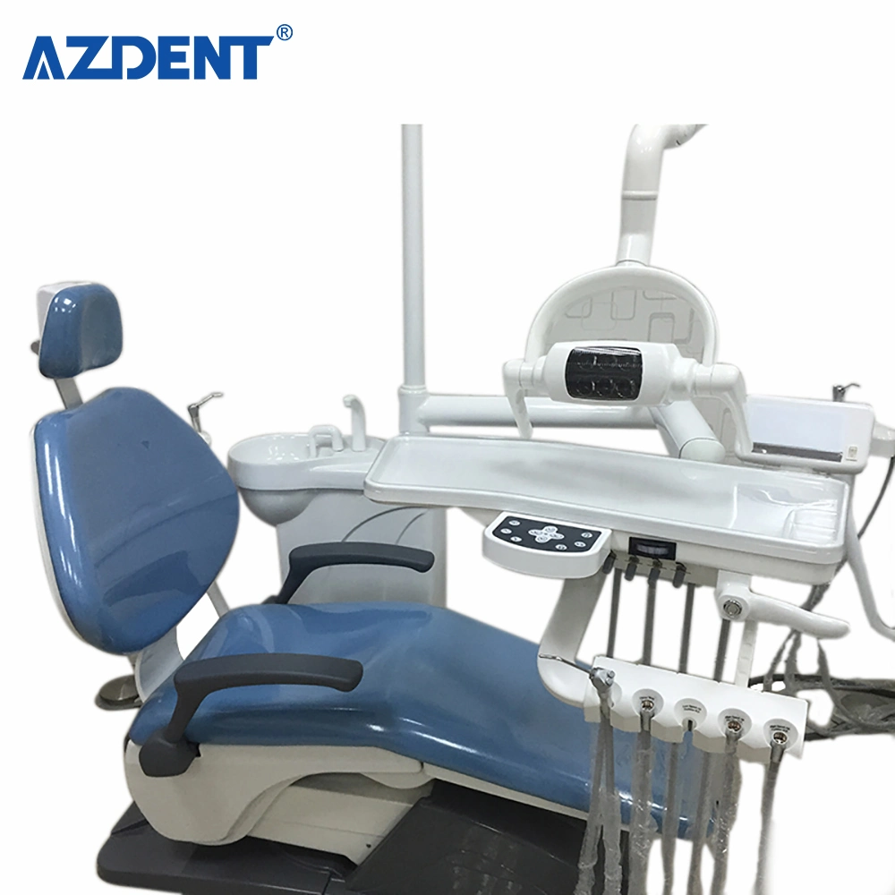 CE Certified Hard Leather Dental Unit with Computer Controlled Dental Chair