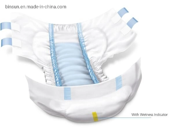 Incontinence adulte bébé rapide de la conception ultra-épais de couches pour adultes