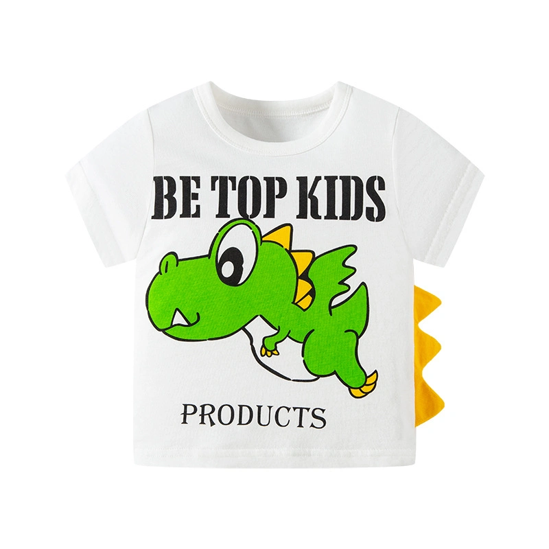 Children&prime; S Short-Sleeved T-Shirt Summer Children&prime; S Clothing Cartoon Tops