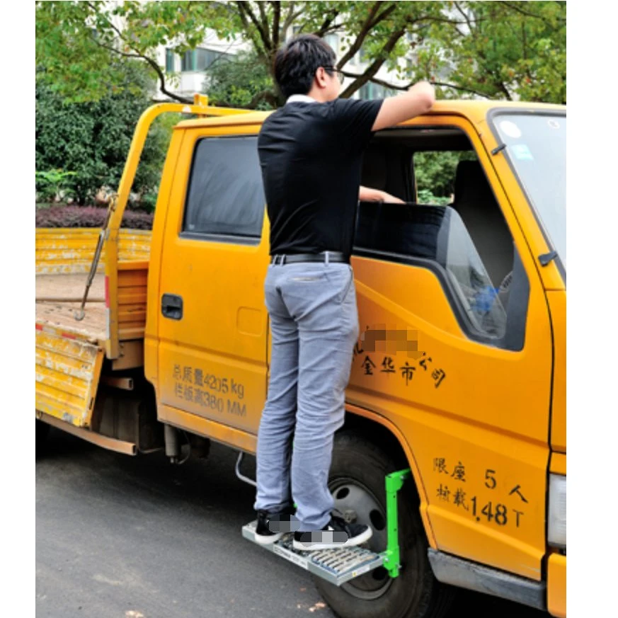 L'acier roue de voiture de service de pneus de camion l'étape réglable