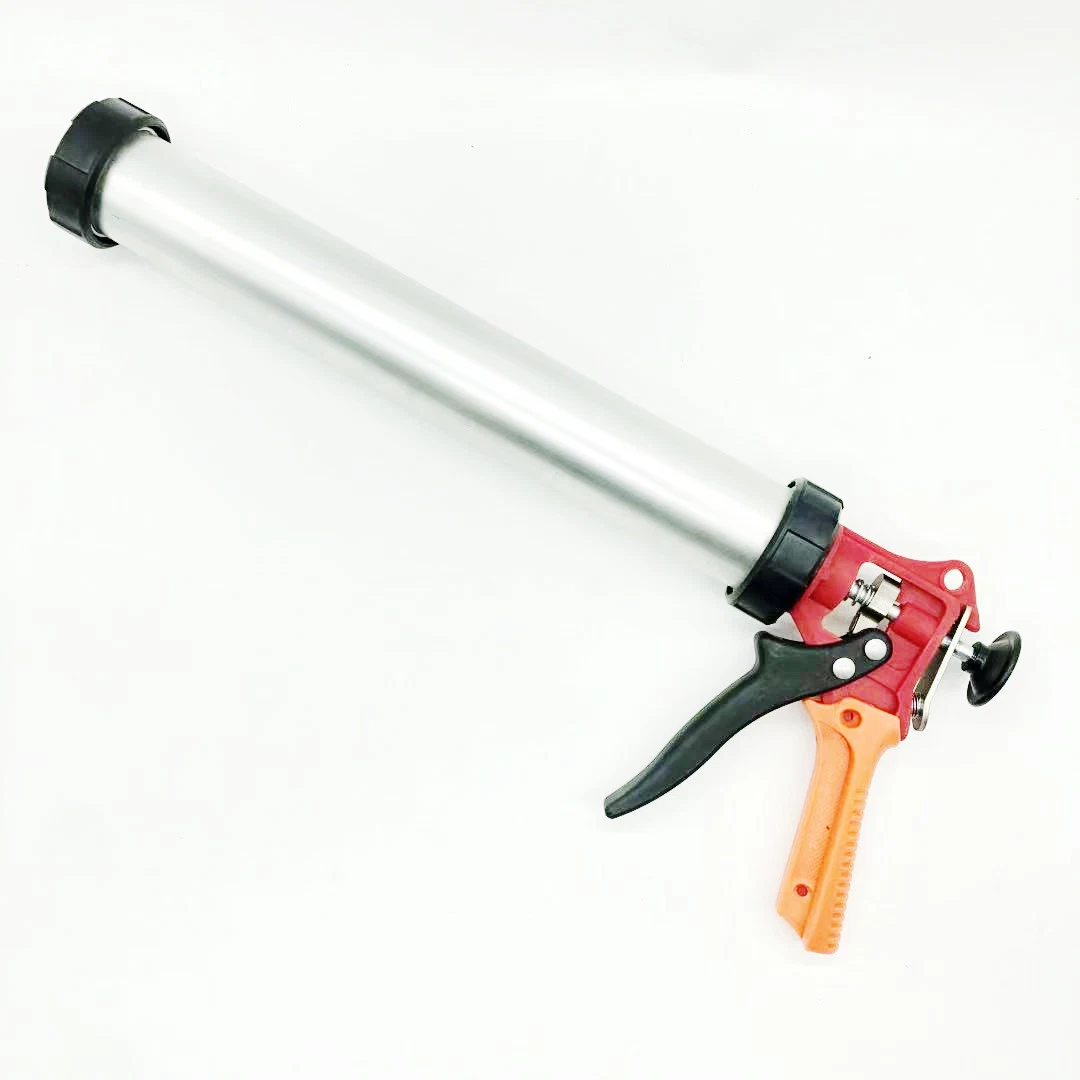 Popular Aluminum Tube 600ml Sausage Caulking Gun