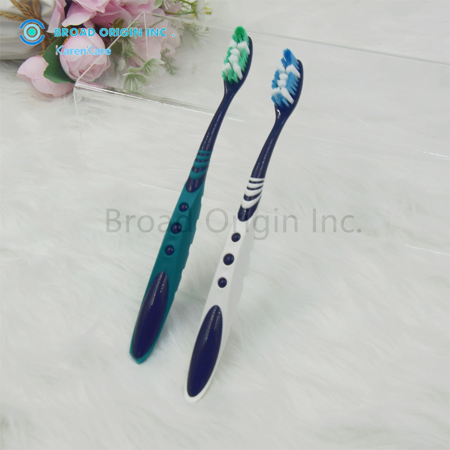 Brosse à dents de luxe de gros de la conception de votre propre brosse à dents