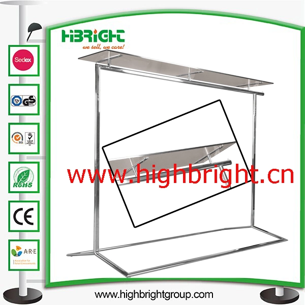 Customized Clothing Store Wooden and Metal Display Stand